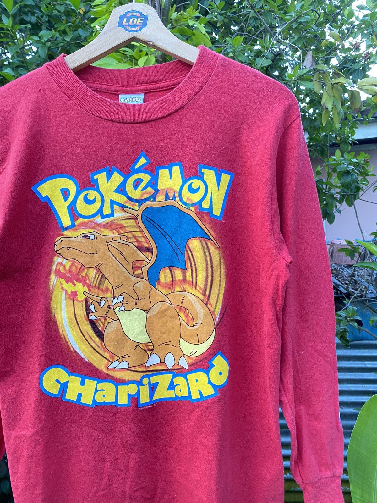 VINTAGE 99' POKEMON SOLO CHARIZARD SHIRT GREAT PRINTED