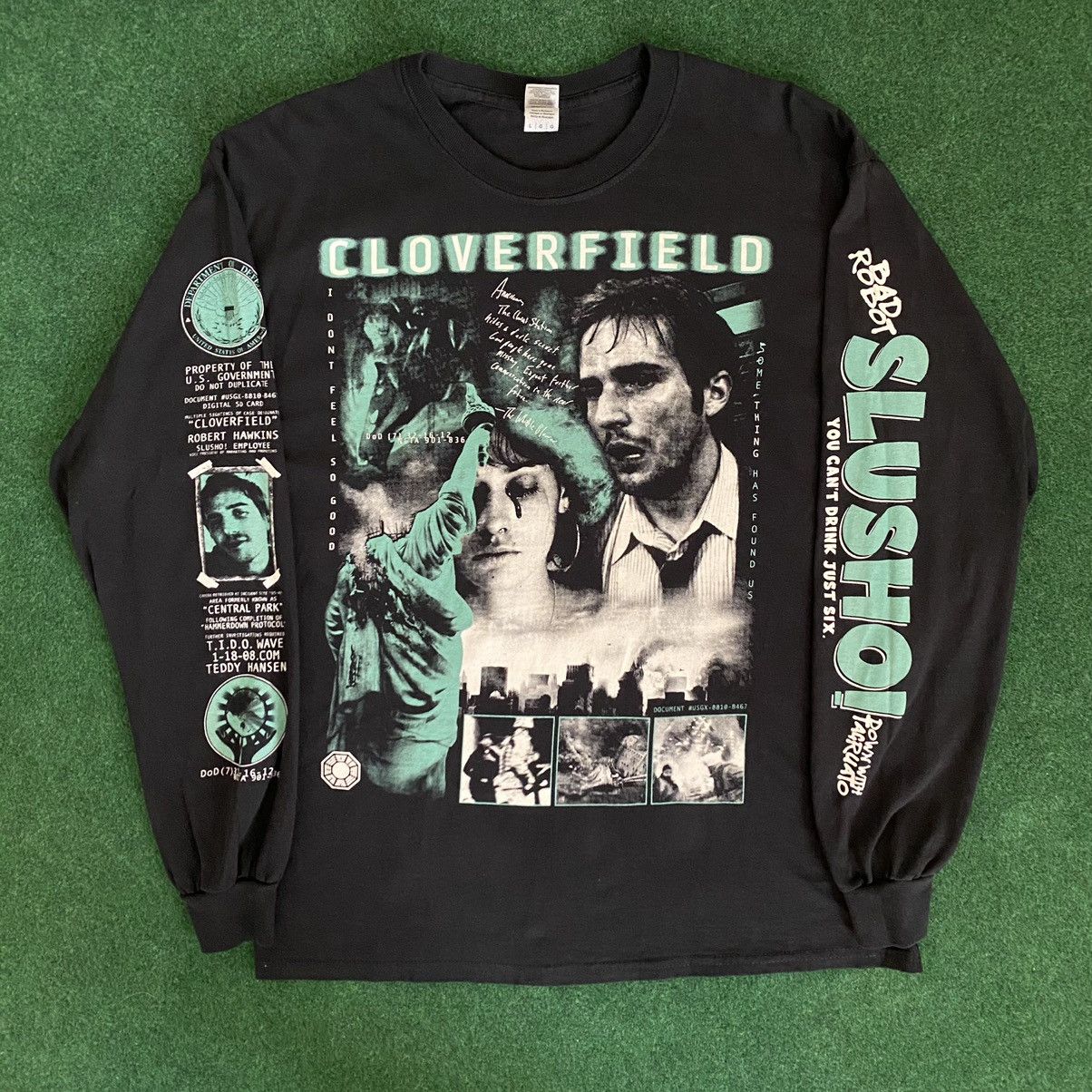 Movie × Streetwear × Vintage Bootleg Cloverfield movie promo longsleeve ...