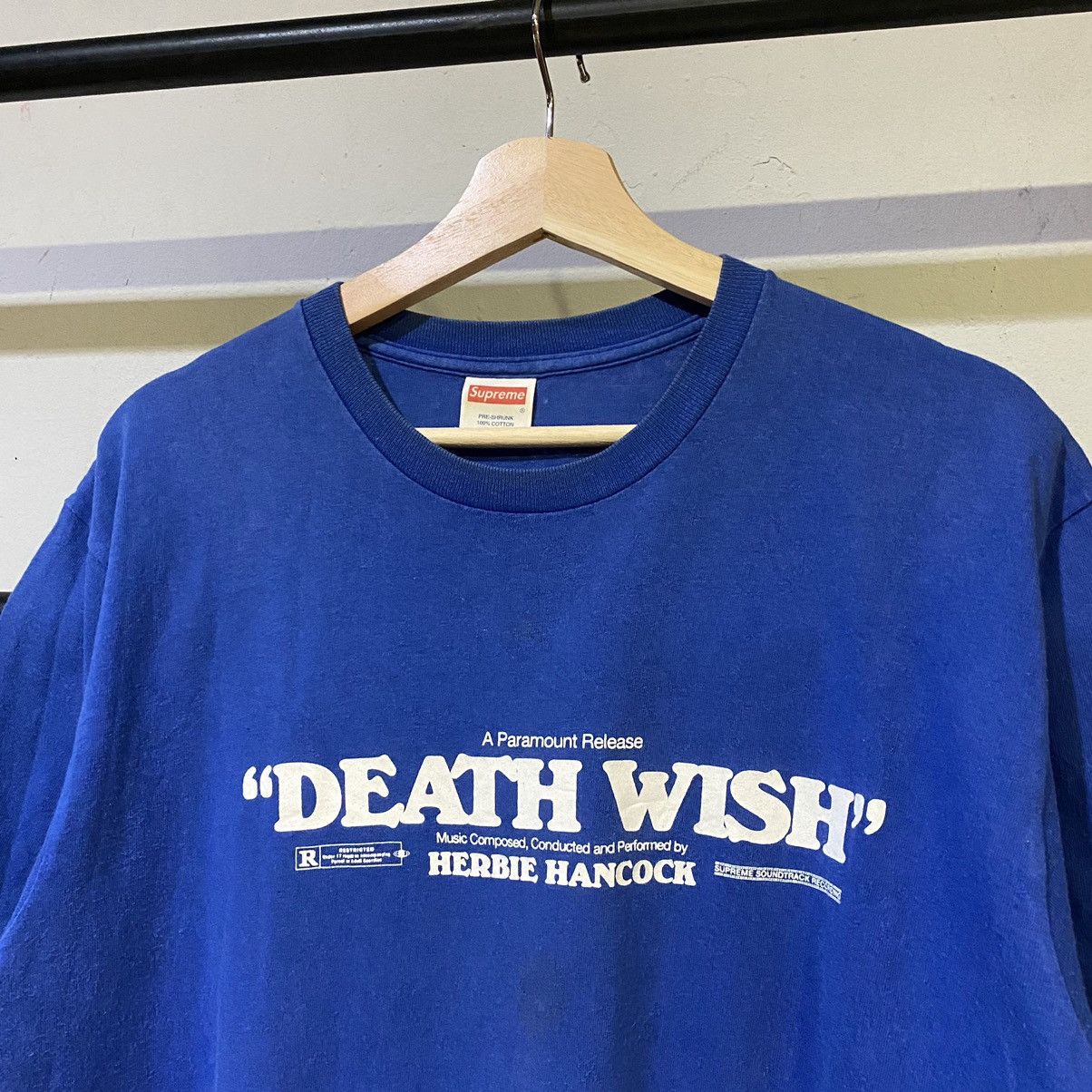 Supreme × Vintage OG Supreme “Death Wish” Tee Size US L / EU 52-54 / 3 - 3 Thumbnail
