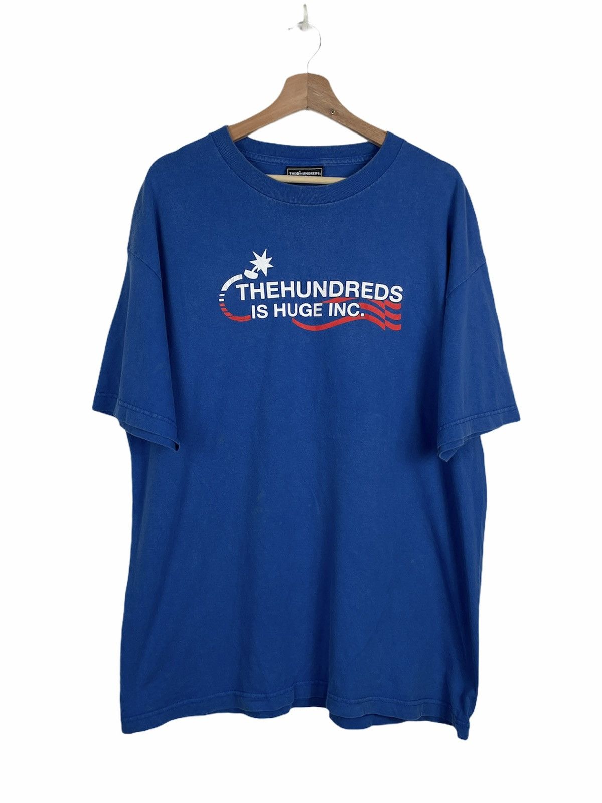 The Hundreds The Hundreds “Is Huge Inc.” Tee XL | Adam Bomb USA Size US XL / EU 56 / 4 - 1 Thumbnail
