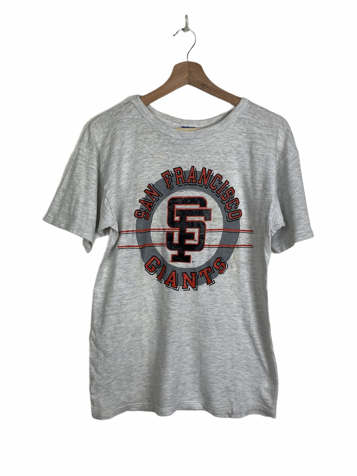 Champion × Giant × Vintage Vintage 90s Champion SF Giants Tee USA Made Size US M / EU 48-50 / 2 - 1 Thumbnail