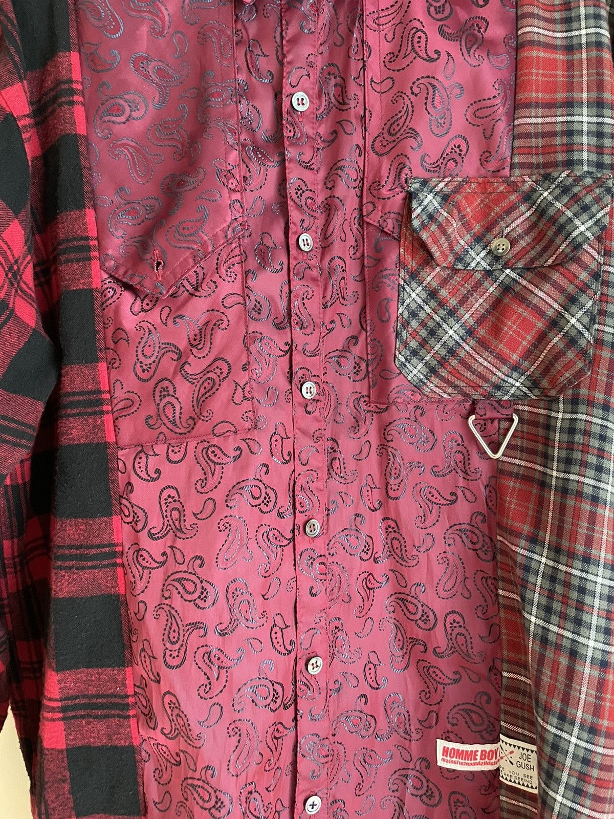 HOMME BOY CO. Homme boy co. Reconstructed flannel Size US L / EU 52-54 / 3 - 3 Thumbnail
