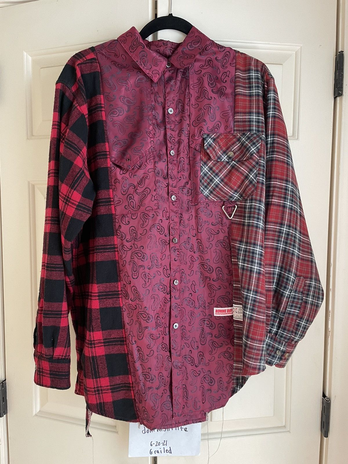 HOMME BOY CO. Homme boy co. Reconstructed flannel Size US L / EU 52-54 / 3 - 1 Thumbnail