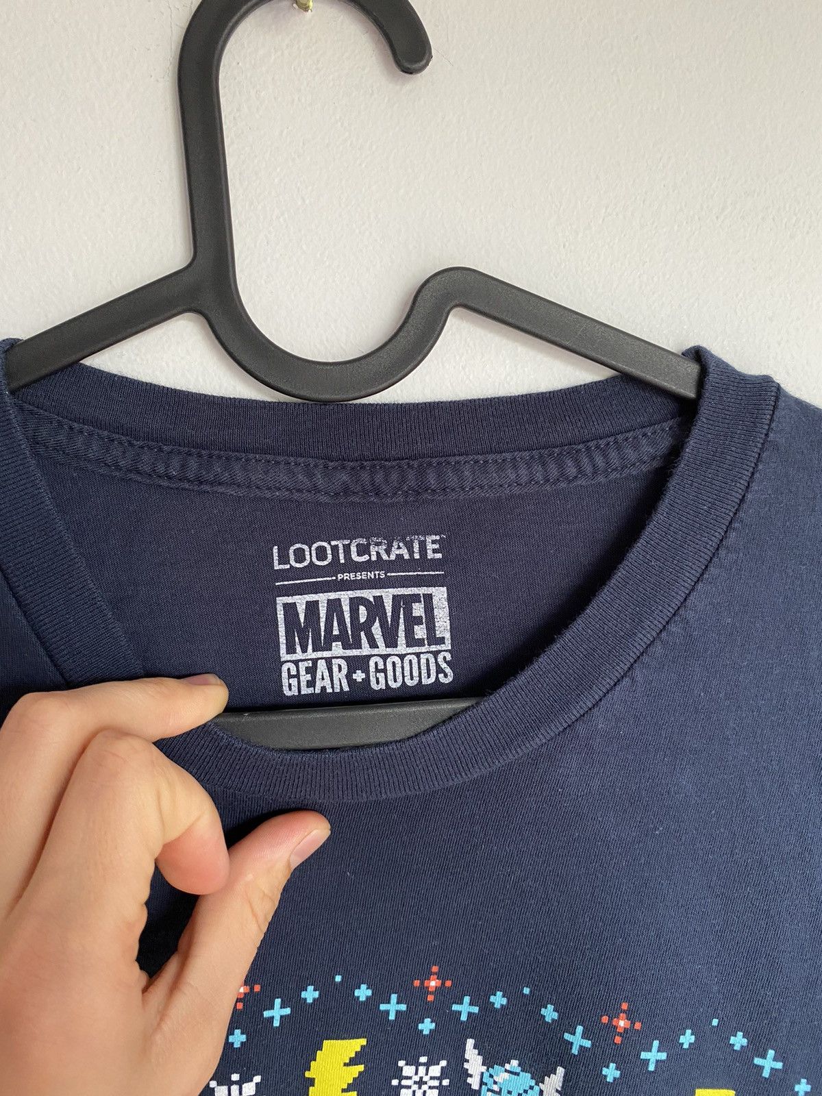 DC Comics × Marvel Comics × Vintage Marvel Longsleeve Dc Comics Movie Cartoon Size US M / EU 48-50 / 2 - 5 Thumbnail
