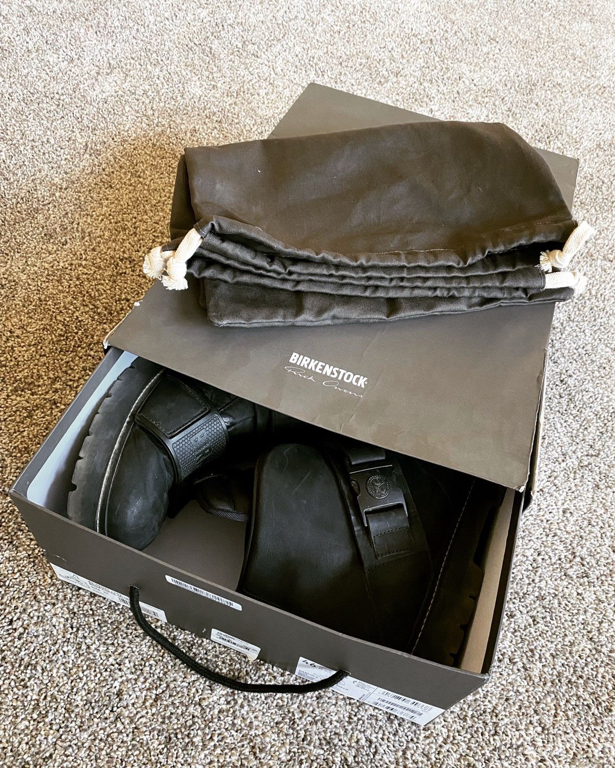 Birkenstock × Rick Owens RICK OWENS X BIRKENSTOCK Birkenstock × Rick Owens RICK OWENS X BIRKENSTOCK