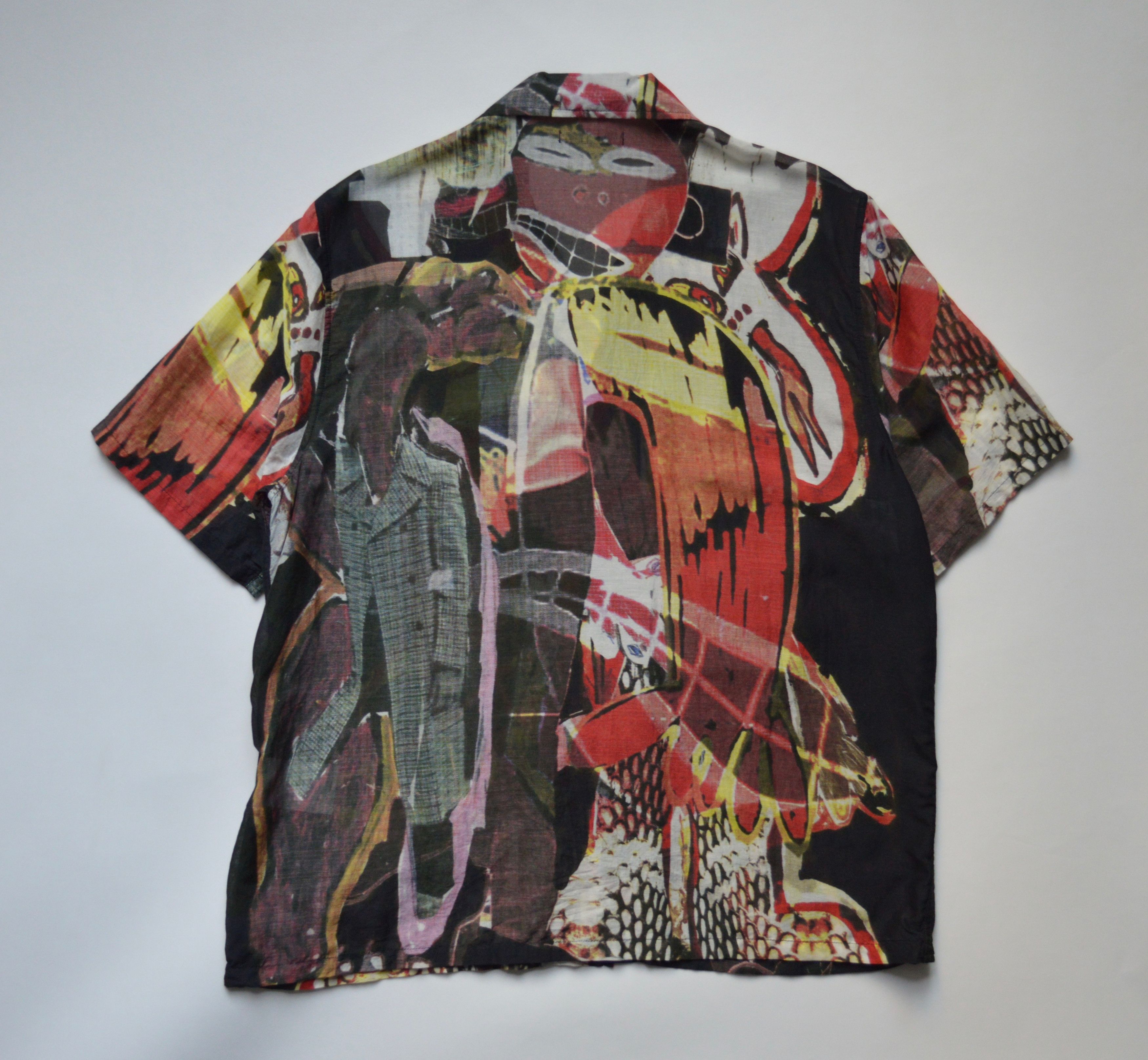 Our Legacy Basquiat Style Print Camp Collar Shirt Size US S / EU 44-46 / 1 - 5 Thumbnail