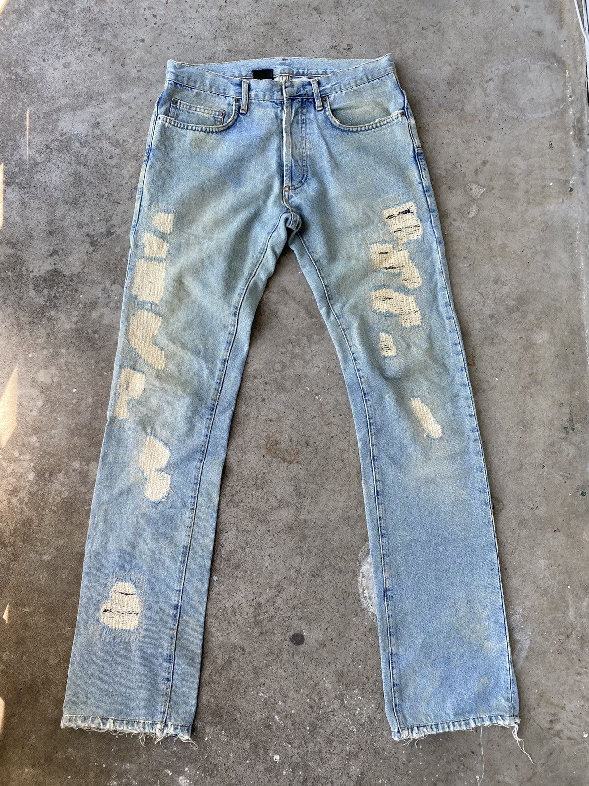 Dior × Hedi Slimane S/S 2006 Dior “The World Was A Mess” Crash Denim ...