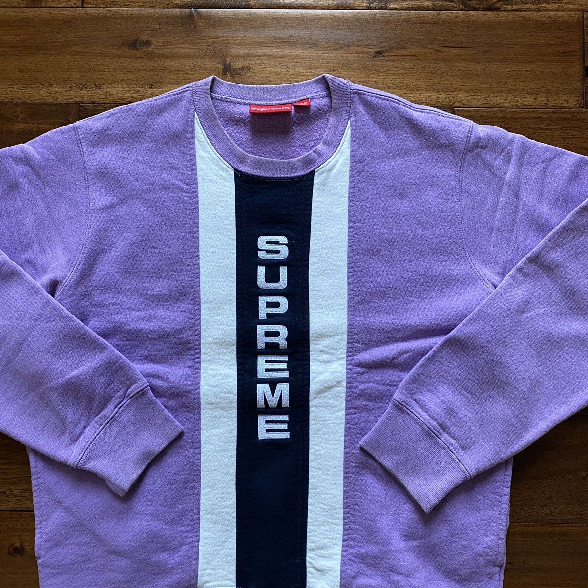 Supreme Vertical Panel Crewneck Size US M / EU 48-50 / 2 - 4 Thumbnail