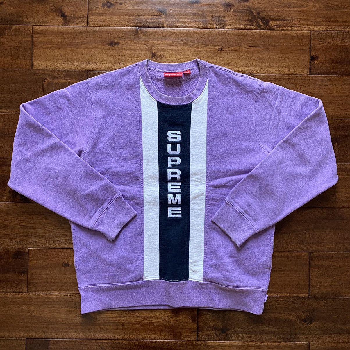 Supreme Vertical Panel Crewneck Size US M / EU 48-50 / 2 - 1 Thumbnail