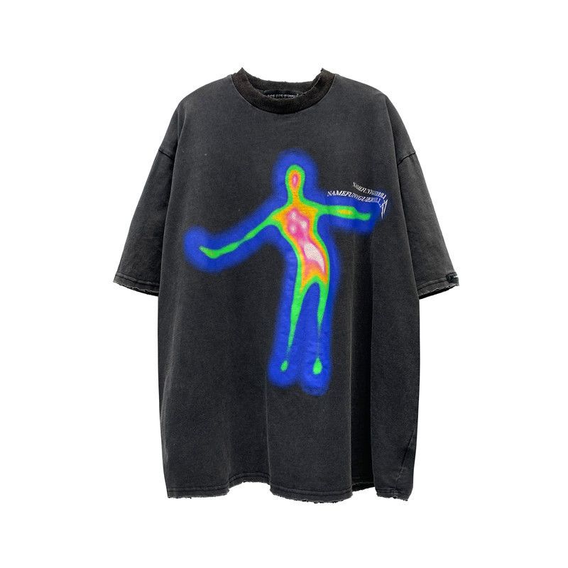 Japanese Brand L.S.D. alien t-shirt Size US L / EU 52-54 / 3 - 1 Thumbnail