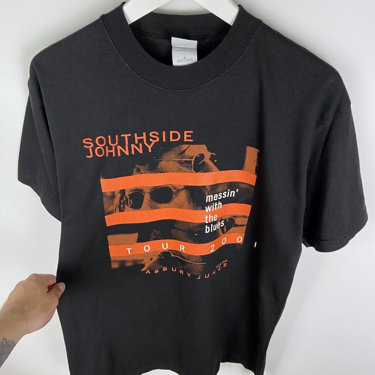 Band Tees Vintage Rare 00’s Southside Johny messin with the blues tee Size US M / EU 48-50 / 2 - 5 Thumbnail
