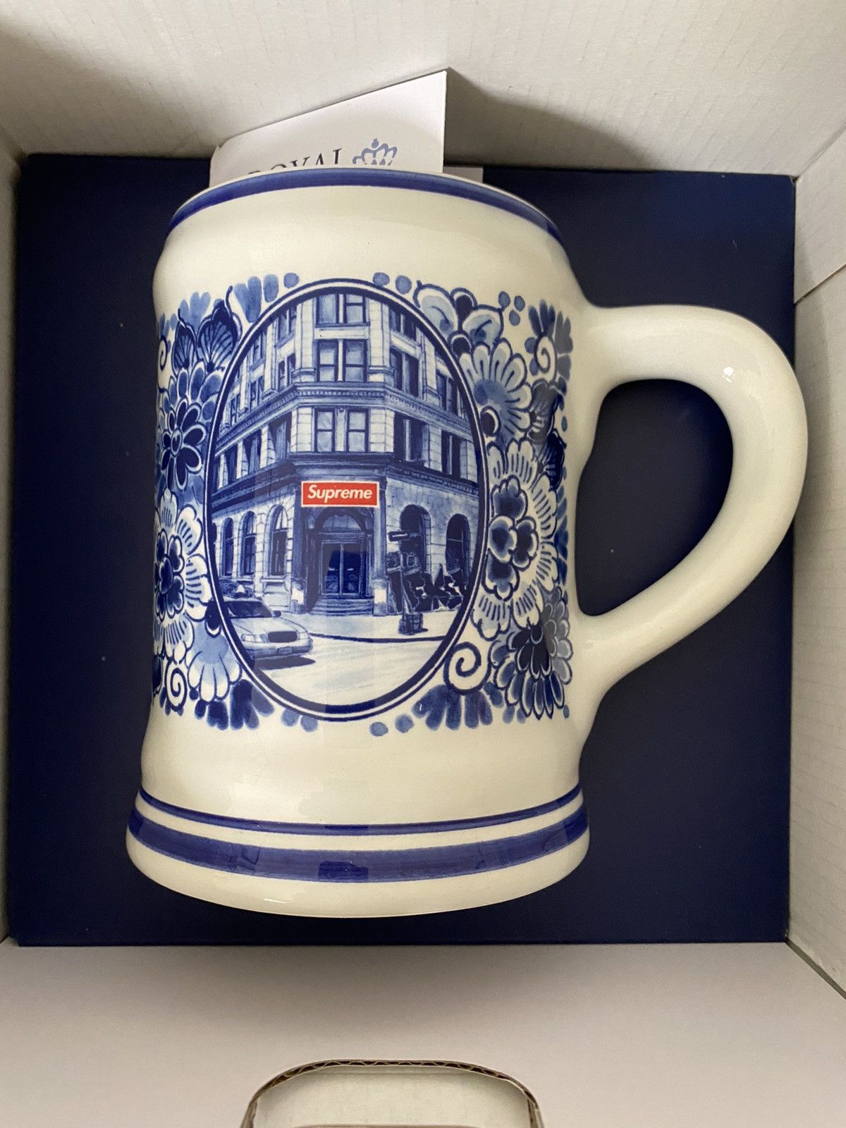 Supreme SS21 Supreme / Royal Delft 190 Bowery Beer Mug | Grailed