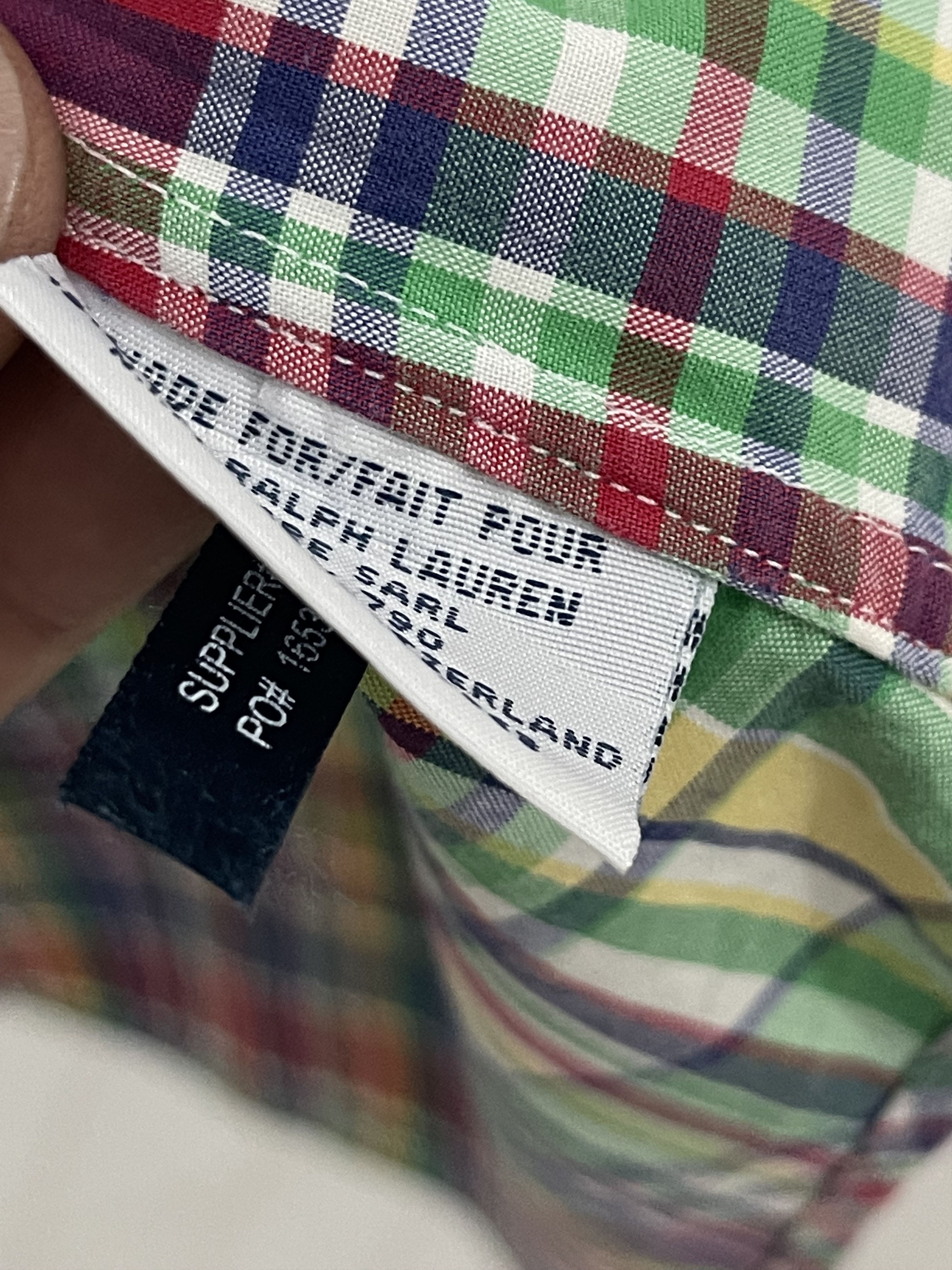 Polo Ralph Lauren 🔥 Polo Ralph Lauren shirt multicolored size M Size US M / EU 48-50 / 2 - 4 Thumbnail
