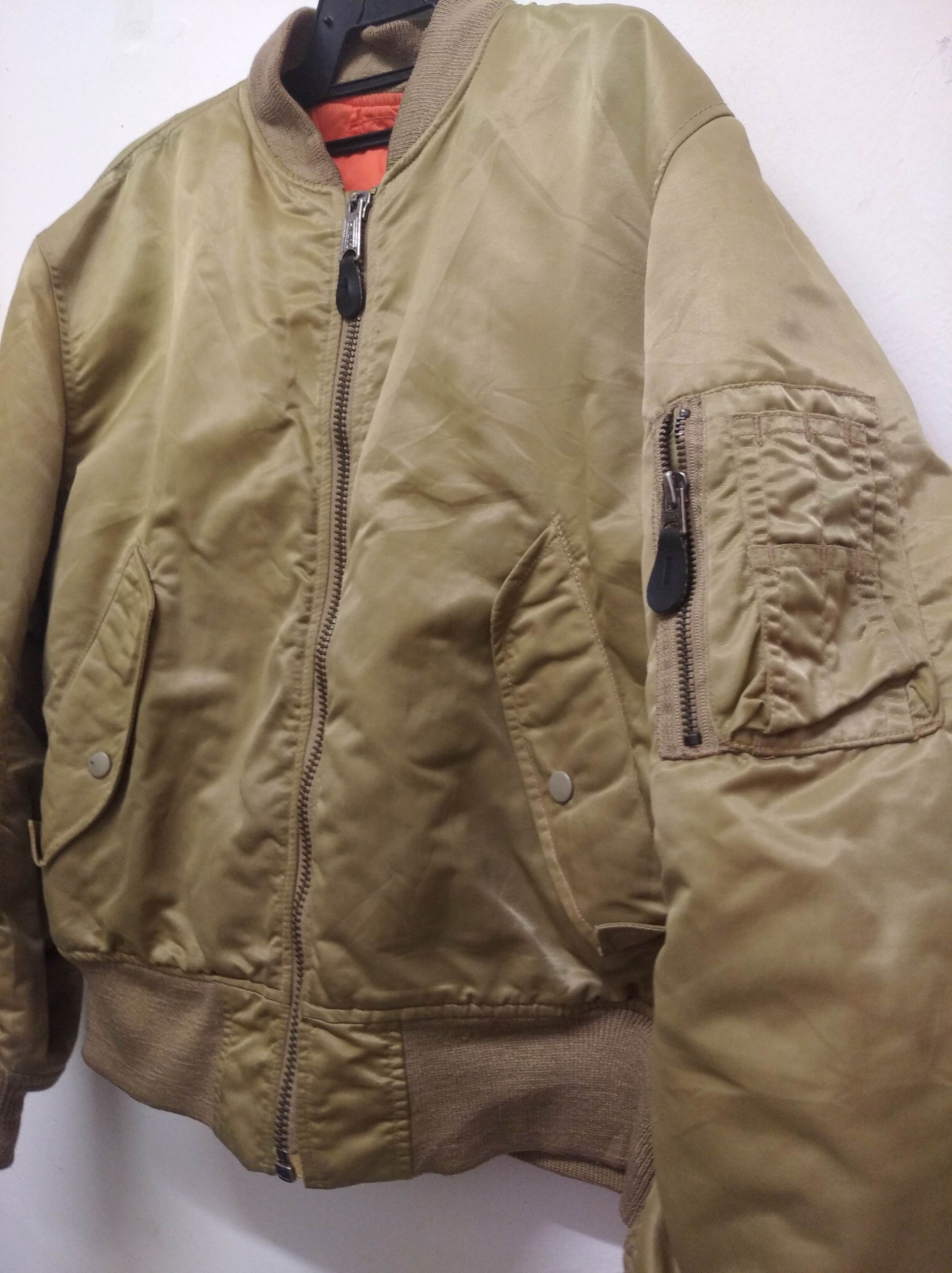 Military Doghouse bombers gold military jacket | Grailed