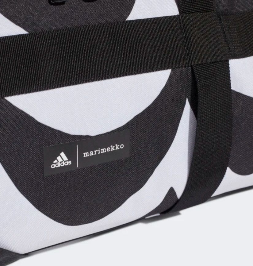 Adidas Marimekko Small Duffle Bag GV2106 Black hotsell and White Brand New Tags Seal Pk