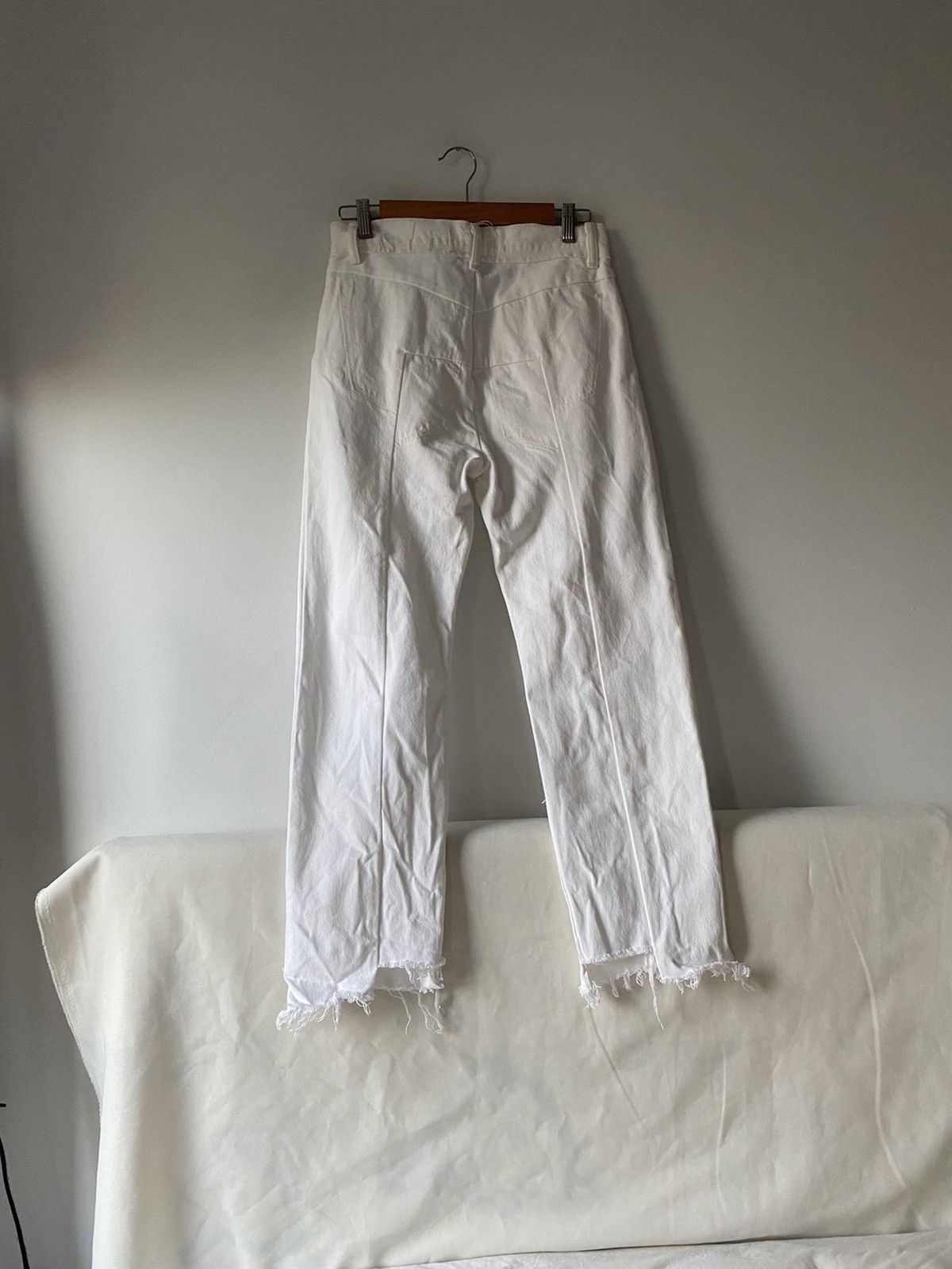 Vetements VETEMENTS White Reconstructed Jeans S Size US 28 / EU 44 - 4 Thumbnail
