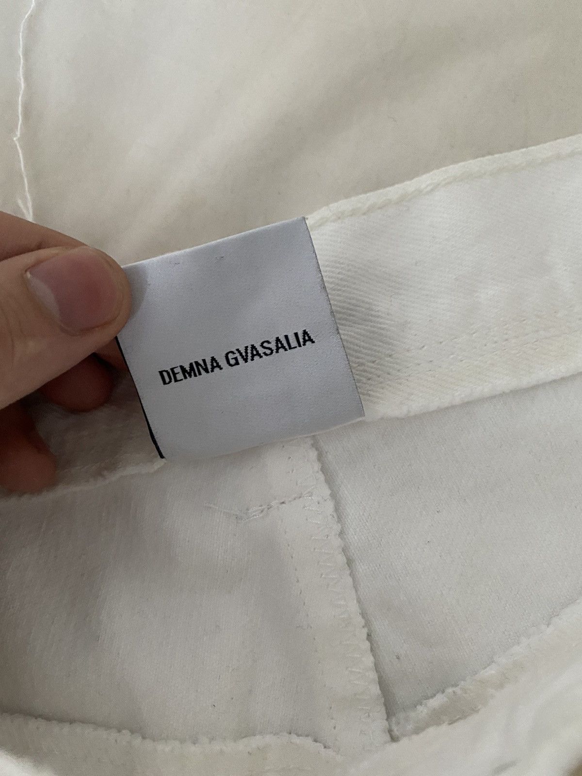 Vetements VETEMENTS White Reconstructed Jeans S Size US 28 / EU 44 - 9 Thumbnail