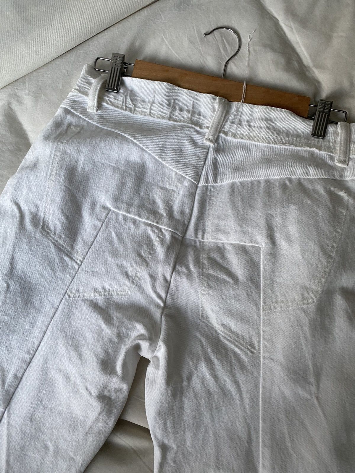 Vetements VETEMENTS White Reconstructed Jeans S Size US 28 / EU 44 - 6 Thumbnail