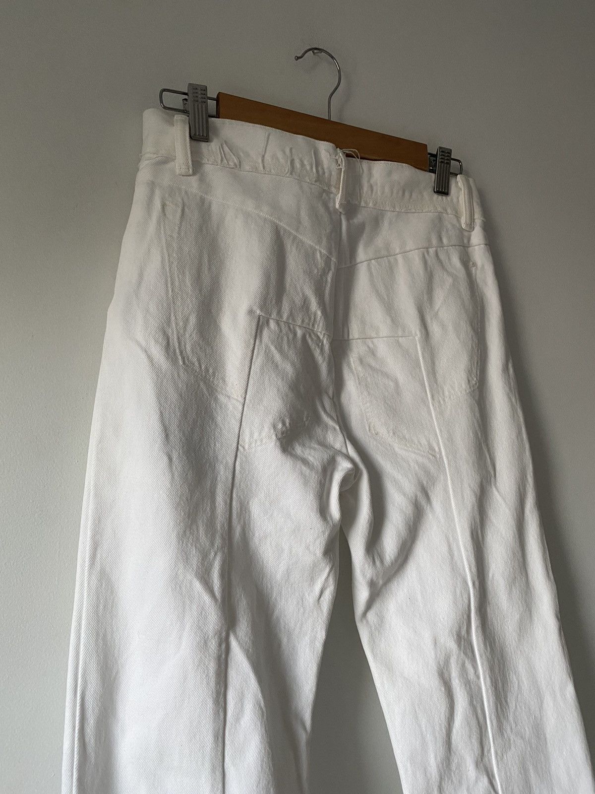 Vetements VETEMENTS White Reconstructed Jeans S Size US 28 / EU 44 - 5 Thumbnail
