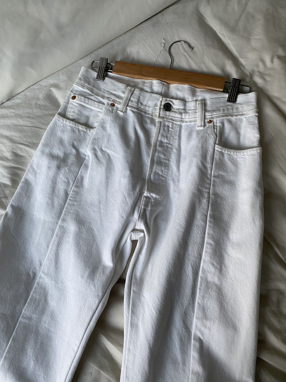 Vetements VETEMENTS White Reconstructed Jeans S Size US 28 / EU 44 - 7 Thumbnail
