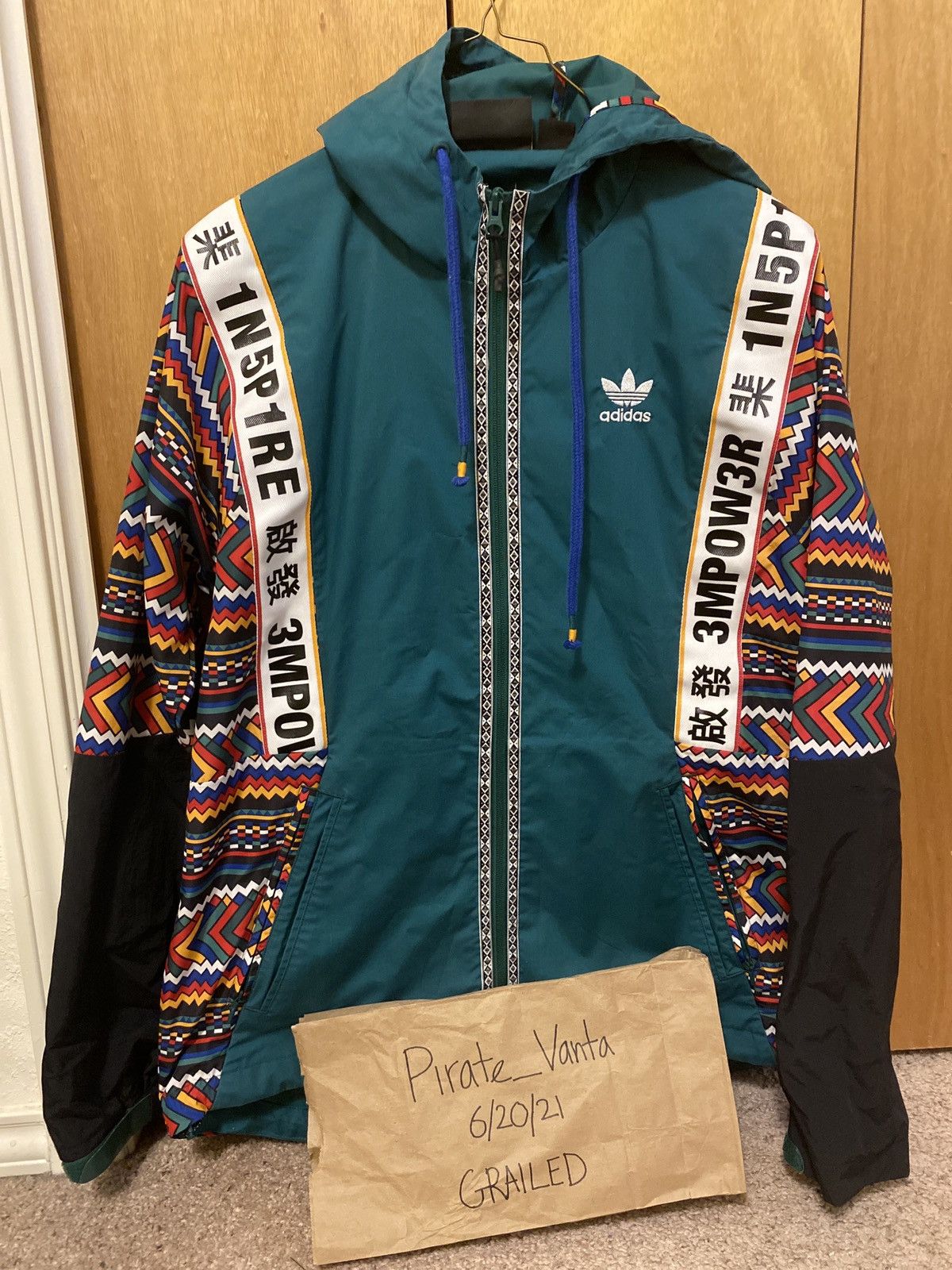 Adidas best sale 1n5p1re jacket