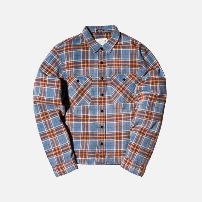 R13 R13 Brushed Grunge Flannel Shirt Grailed