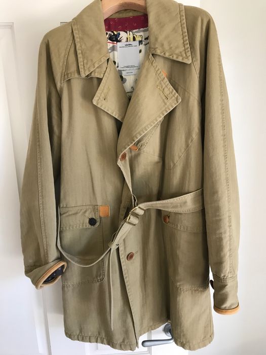 Visvim Hendee trench coat ( Herringbone ) | Grailed