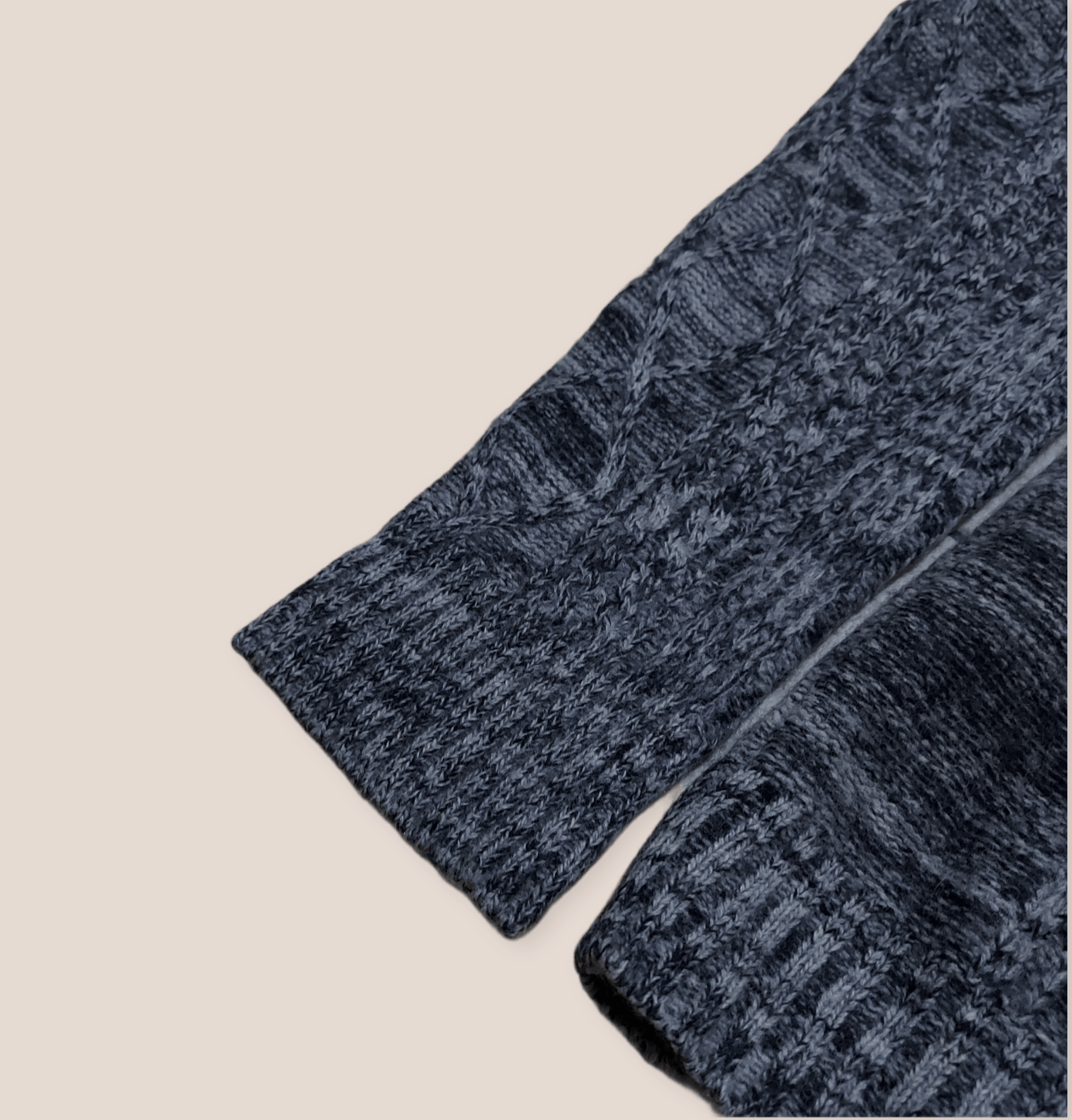 If Six Was Nine Gostar De Fuga Shawl Collar Knitwear Size US M / EU 48-50 / 2 - 2 Thumbnail