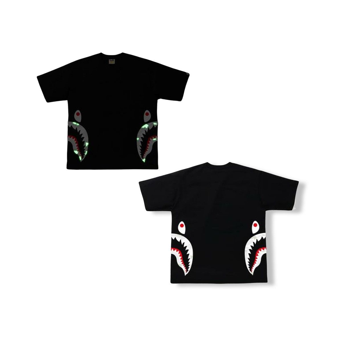 Bape City Camo Side Shark Relaxed Fit Tee