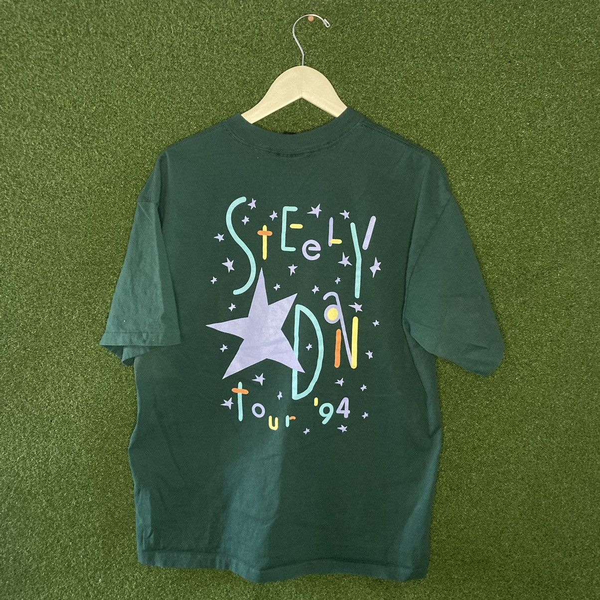 Vintage Vintage Giant Steely Dan 1994 Concert Tour T Shirt Size XL 
