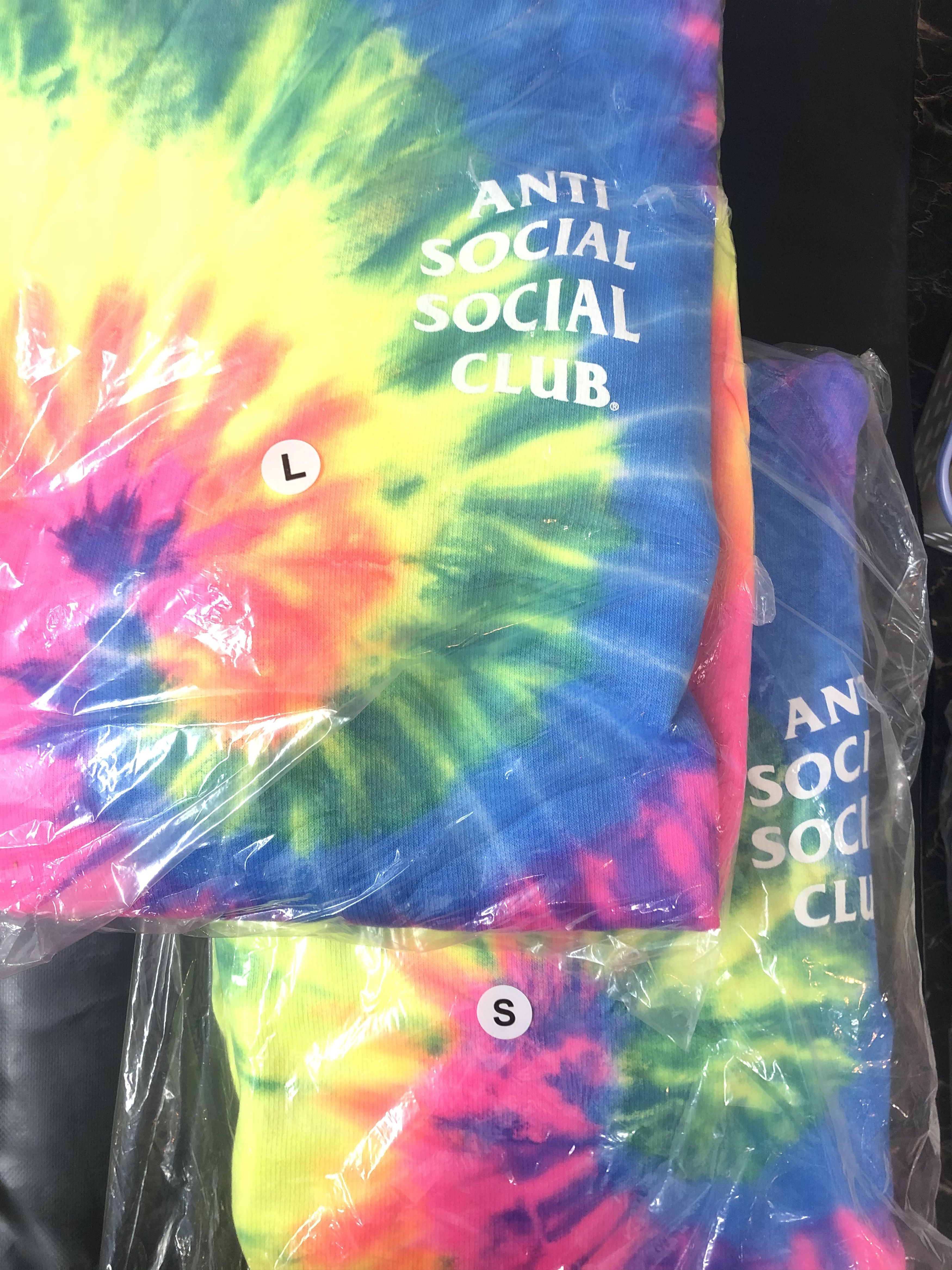 Rainbow Tie Assc Hoodie Rainbow DS ASSC Laguna Rainbow Tie Dye