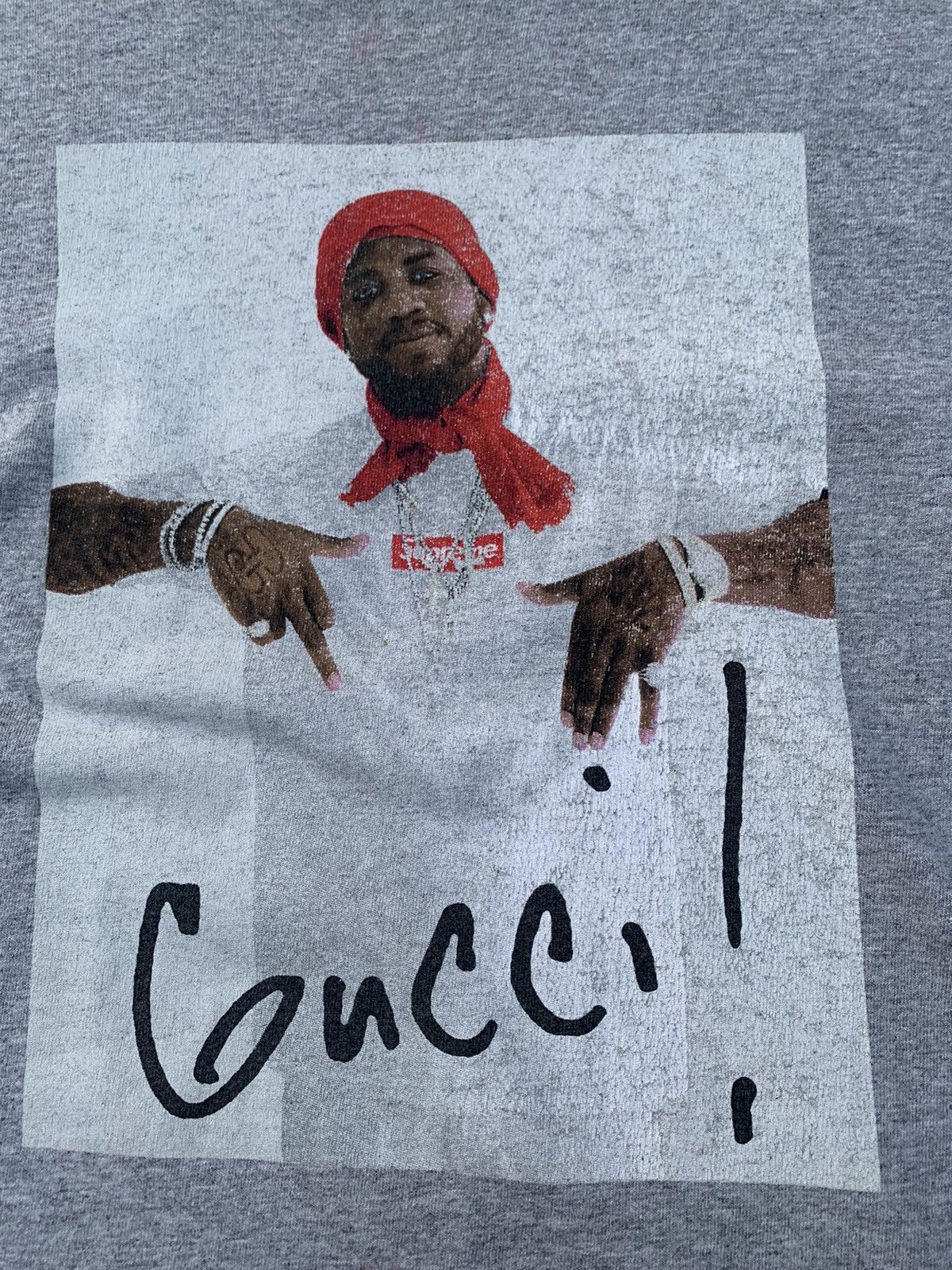 FW16 Supreme Gucci Mane Tee