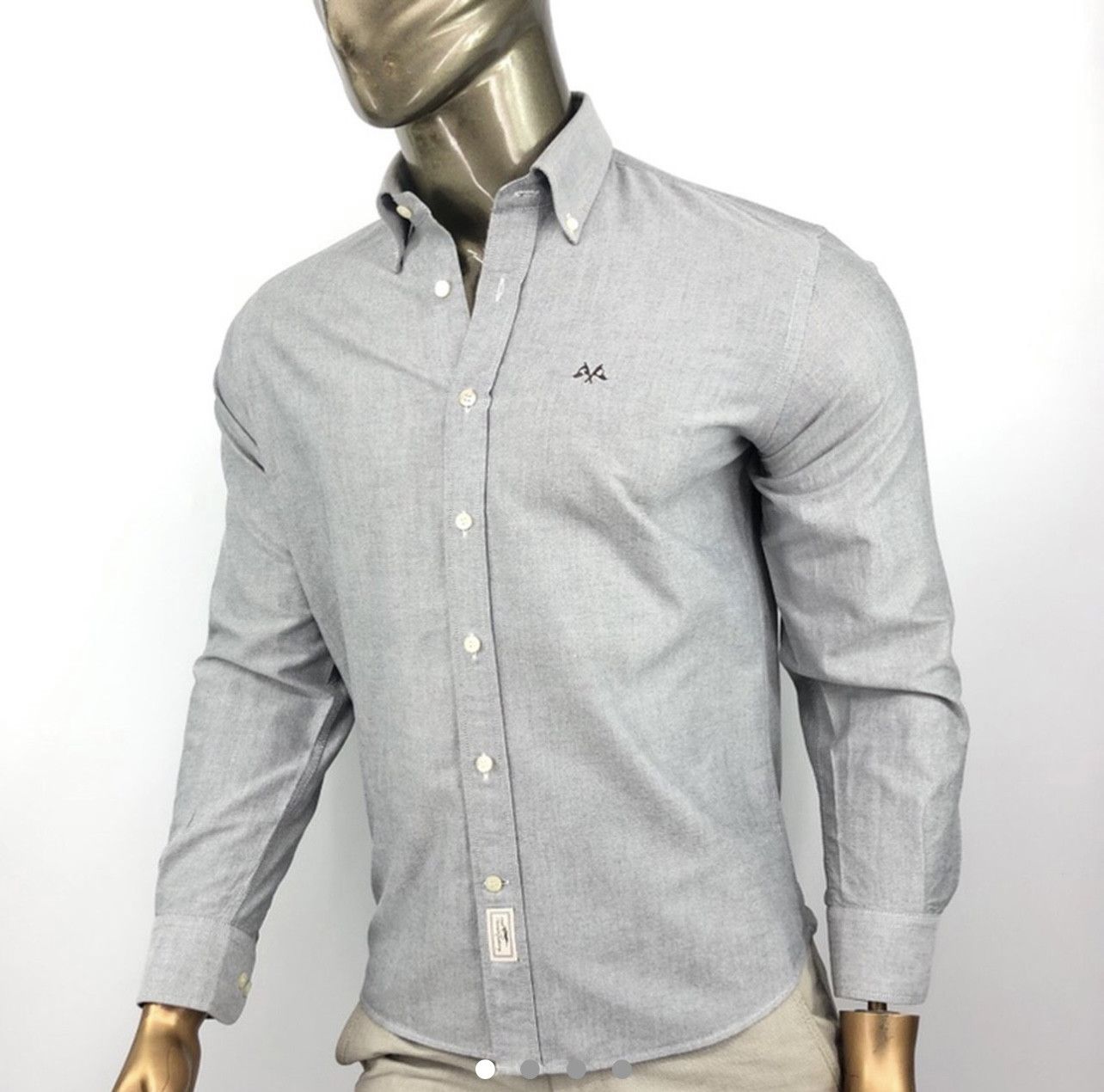 Burberry 🔥 TB Burberry casual shirt size Small Size US S / EU 44-46 / 1 - 1 Thumbnail