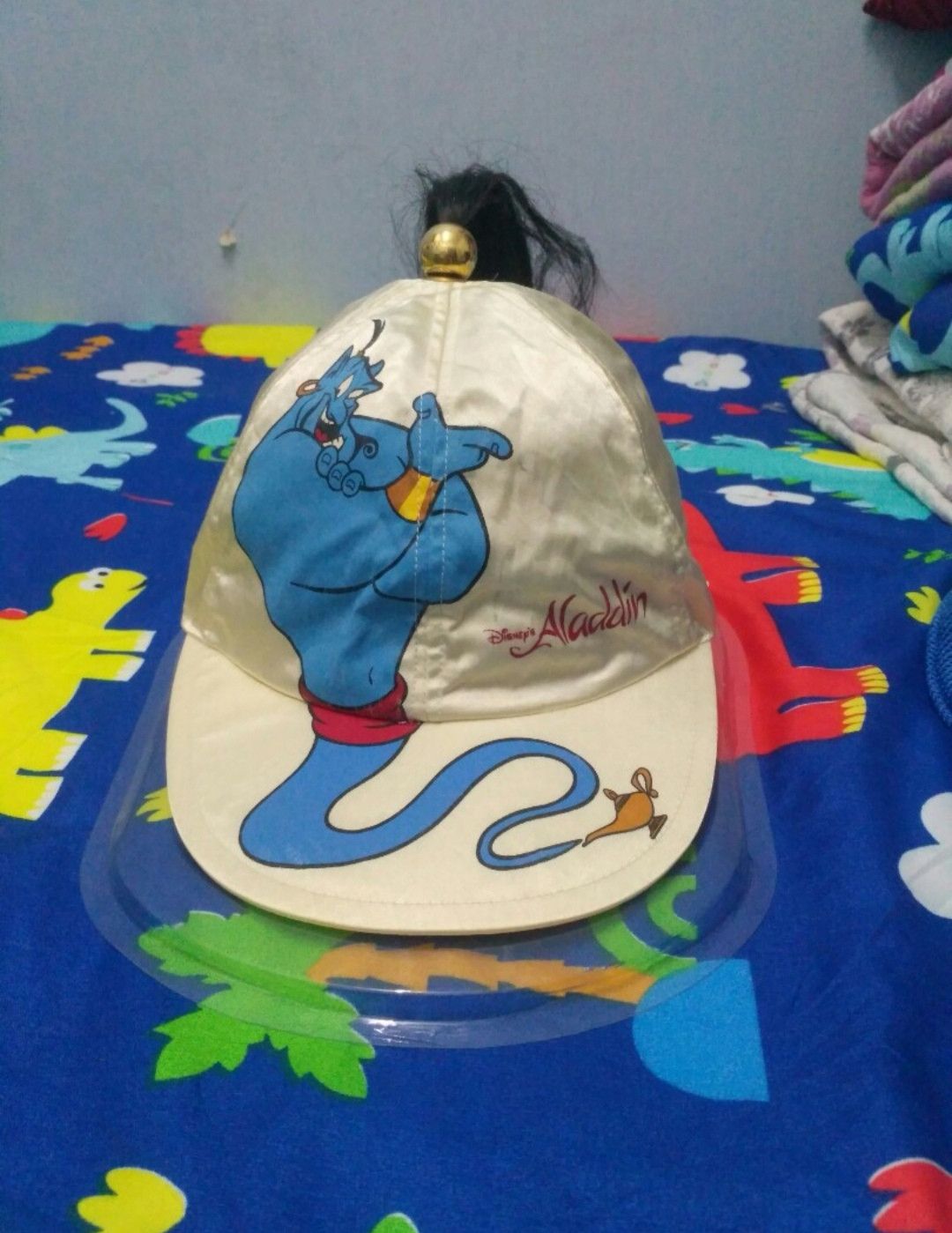Disney × Vintage Rare vintage 90s Aladdin Trucker hat Size ONE SIZE - 1 Thumbnail