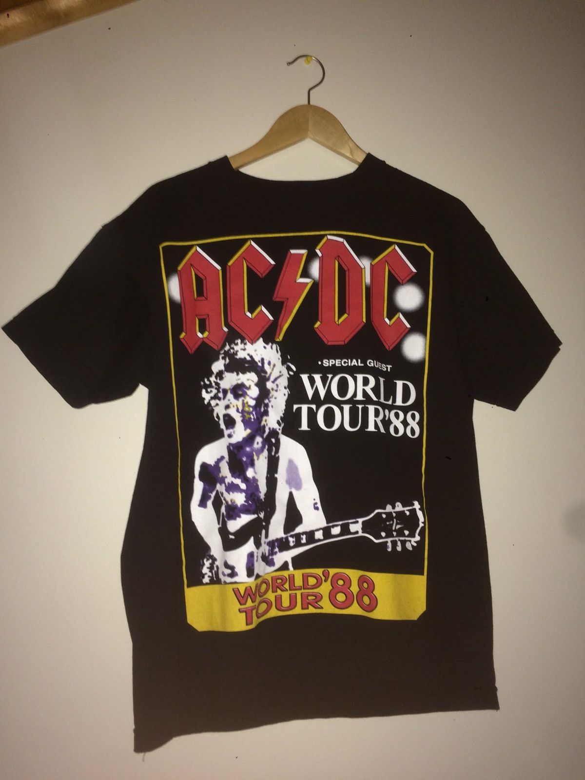 AC/DC Ac/Dc 1988 World Tour Shirt | Grailed