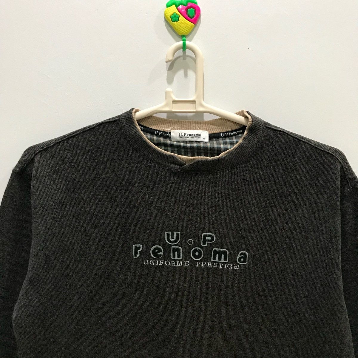 Japanese Brand × Renoma × Vintage U.P RENOMA Vintage Sweatshirt Big Spellout Size L Size US L / EU 52-54 / 3 - 2 Thumbnail