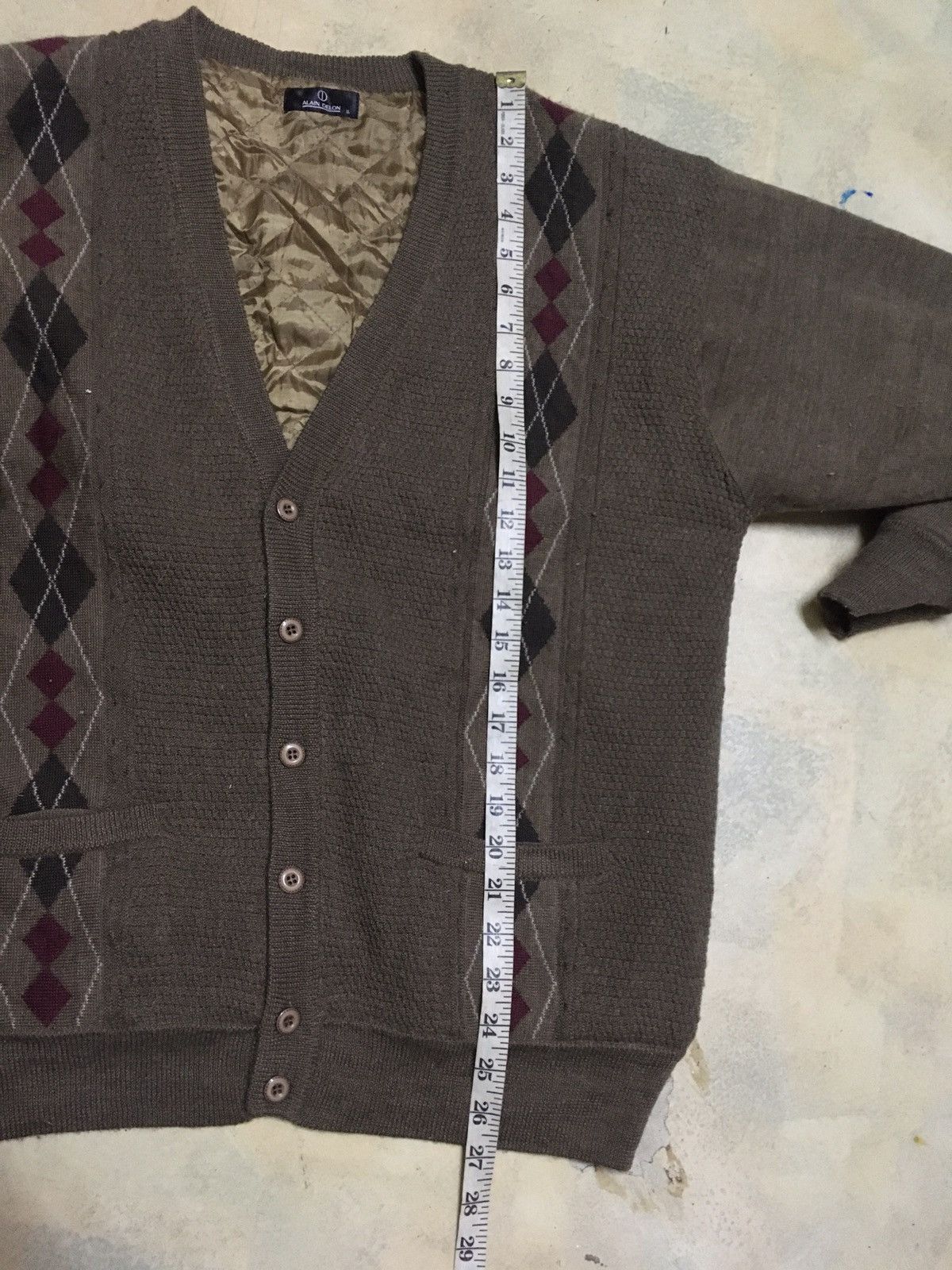 Japanese Brand Alain Delon Poncho Sweater Cardigan Style Size US XL / EU 56 / 4 - 9 Thumbnail