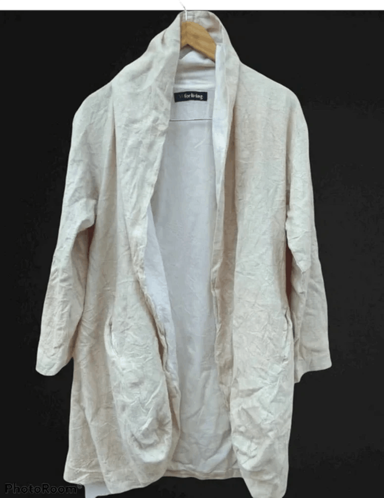 Y's × Yohji Yamamoto Y'S for living Unbutton Cardigan Style Size US S / EU 44-46 / 1 - 1 Thumbnail