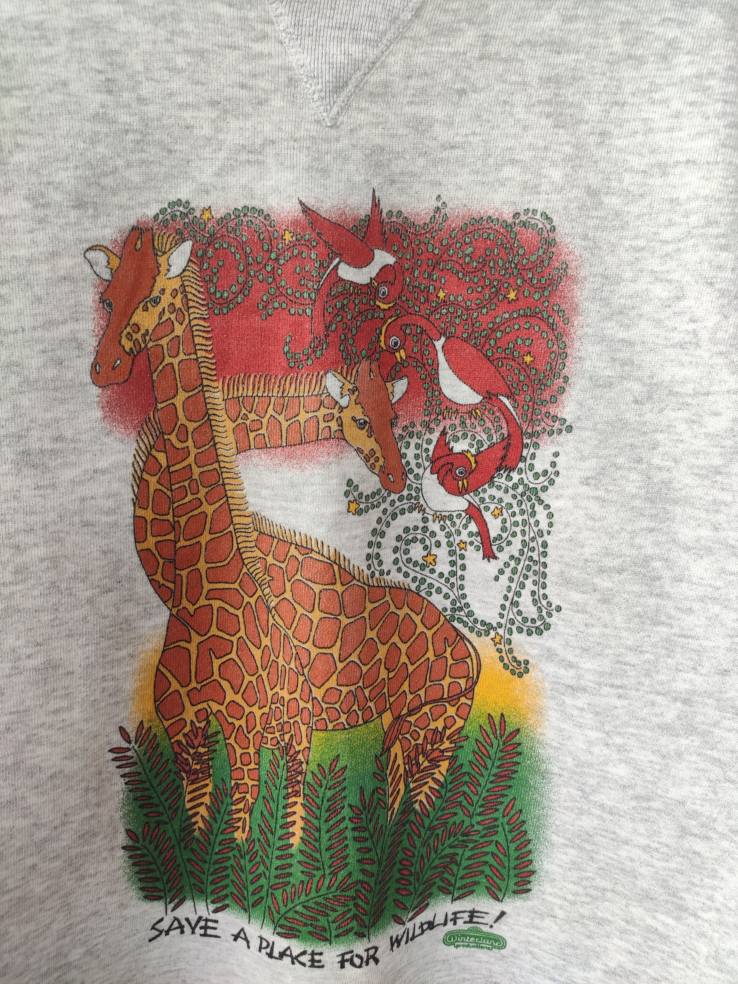 Habitat Vintage 80s Vintage Hemlock Nature World Sweatshirt Size US S / EU 44-46 / 1 - 2 Thumbnail