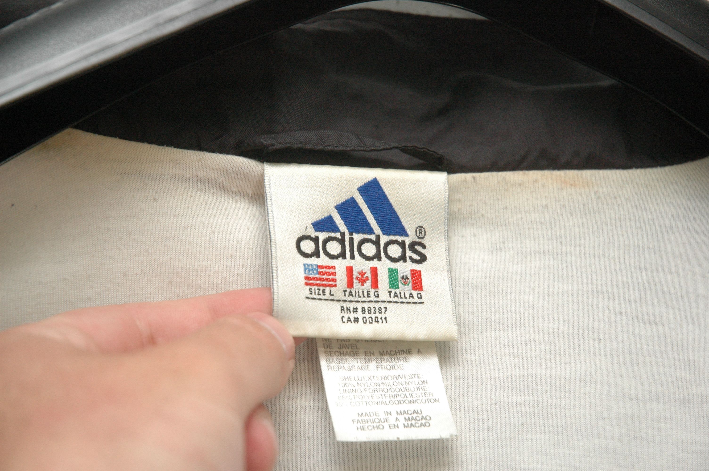 Adidas × Vintage Adidas Vintage 90s Light Jacket Size US L / EU 52-54 / 3 - 7 Thumbnail