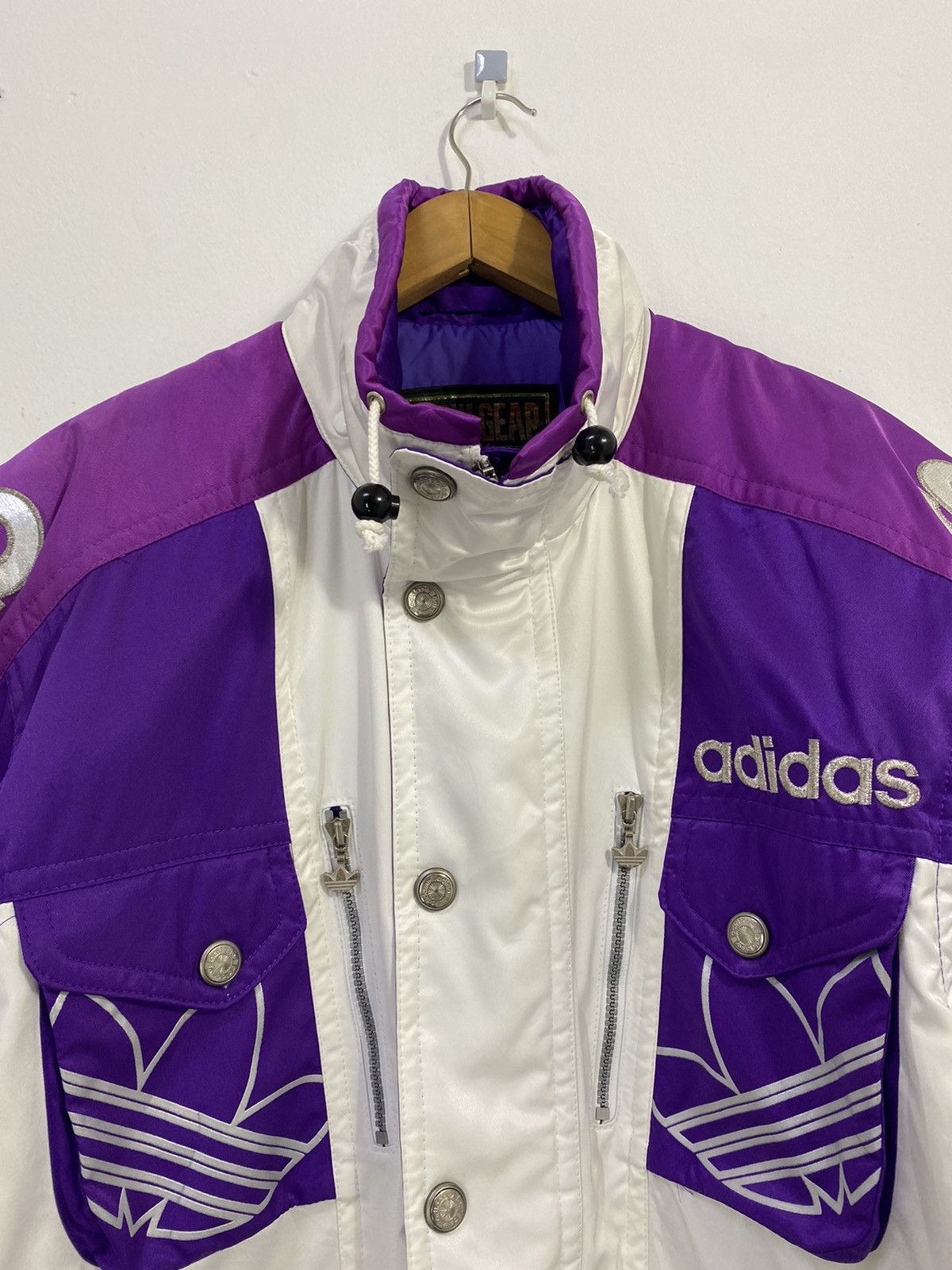 Adidas Vintage 90’s Adidas Snow Gear The Three Stripe Big Logo Size US L / EU 52-54 / 3 - 8 Thumbnail