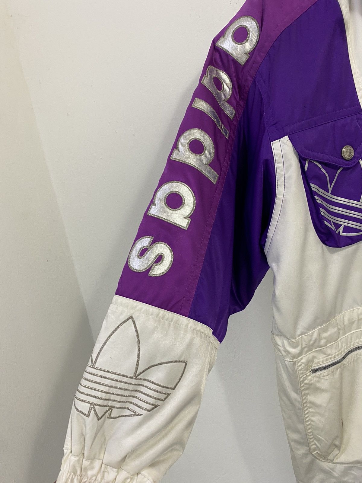 Adidas Vintage 90’s Adidas Snow Gear The Three Stripe Big Logo Size US L / EU 52-54 / 3 - 6 Thumbnail