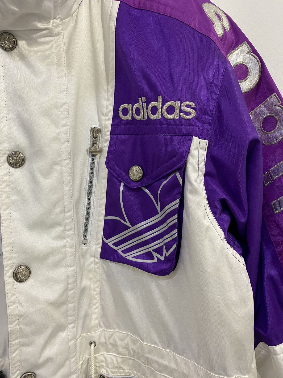 Adidas Vintage 90’s Adidas Snow Gear The Three Stripe Big Logo Size US L / EU 52-54 / 3 - 4 Thumbnail