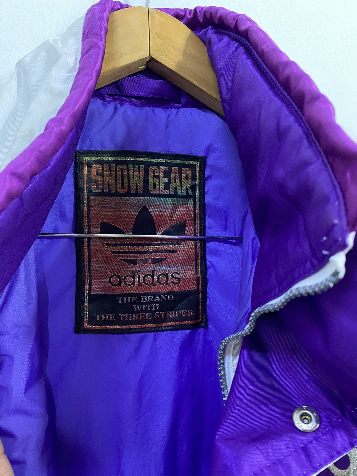 Adidas Vintage 90’s Adidas Snow Gear The Three Stripe Big Logo Size US L / EU 52-54 / 3 - 10 Thumbnail