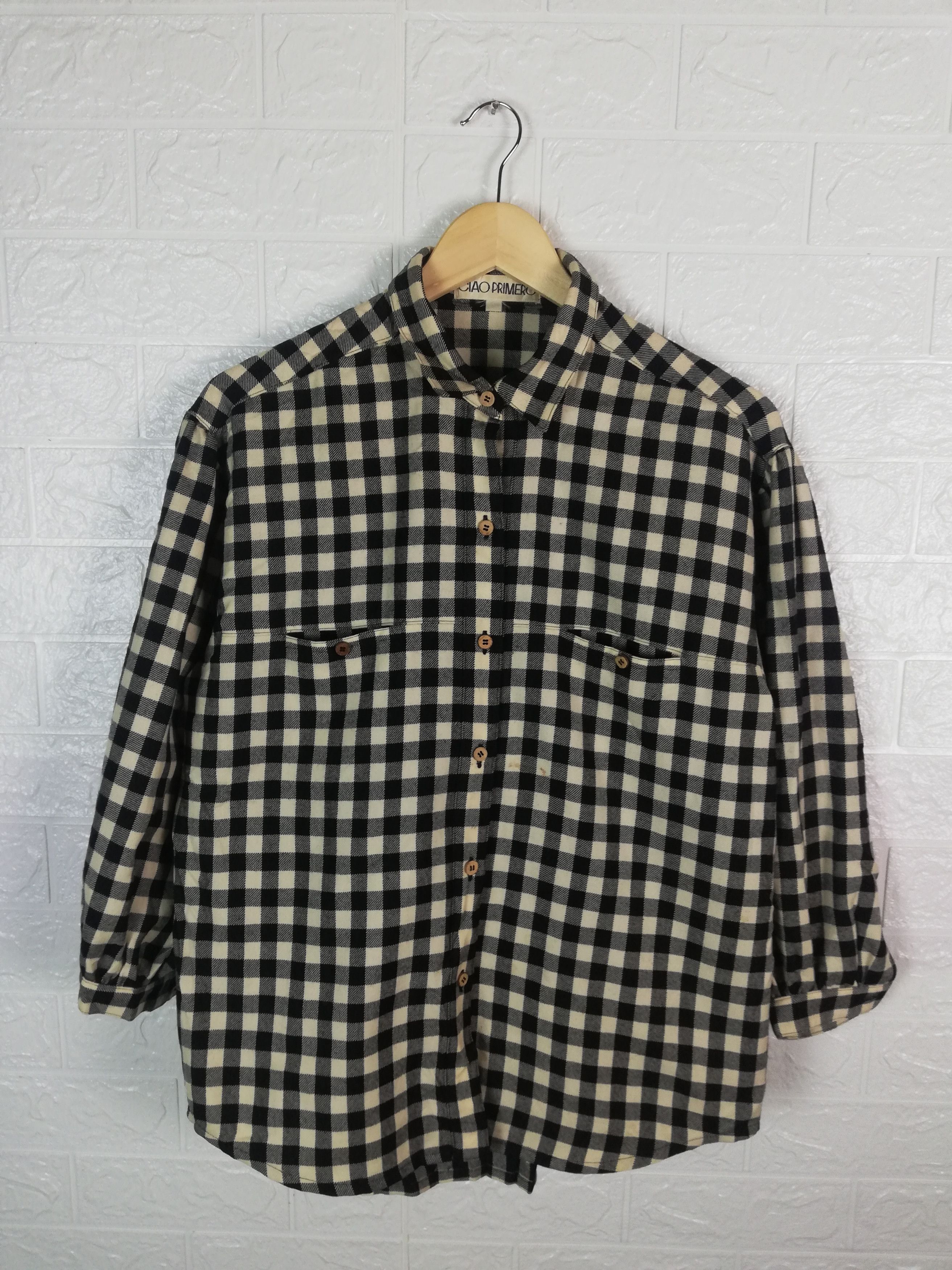 💥Vintage Japanese Ciao Primero Button Up Shirt #0813💥