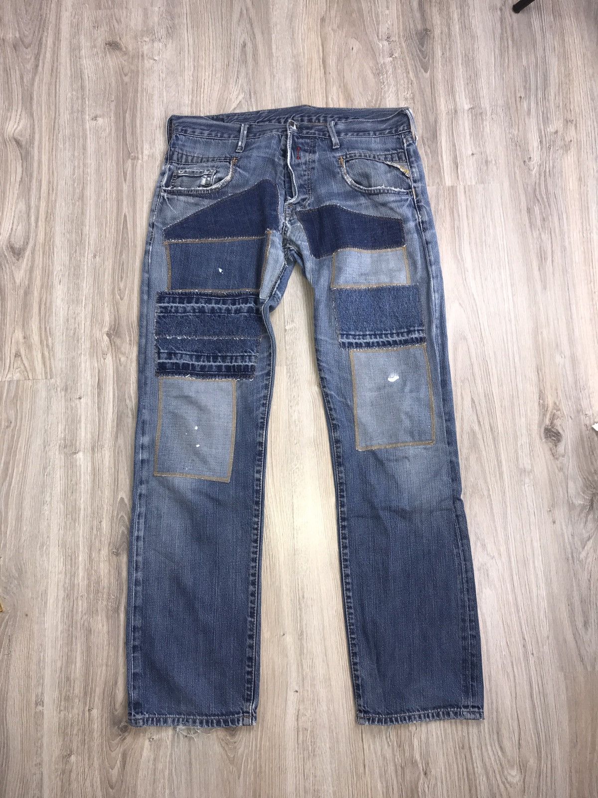 Japanese Brand BLUE / JAPANESE BRAND / JEANS replay Size US 32 / EU 48 - 1 Thumbnail