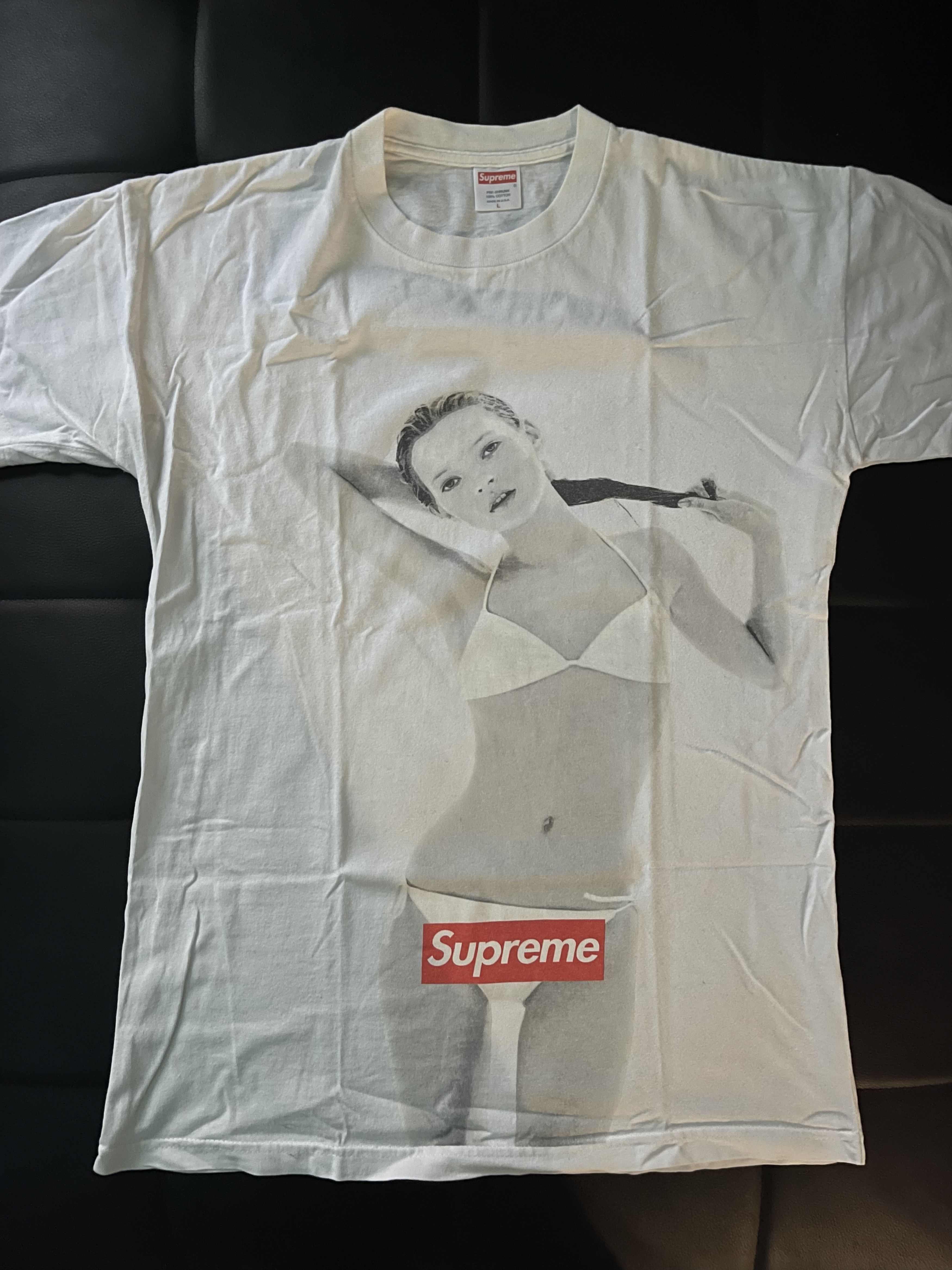 Supreme Supreme Kate Moss 10th Anniversary Tee | Grailed