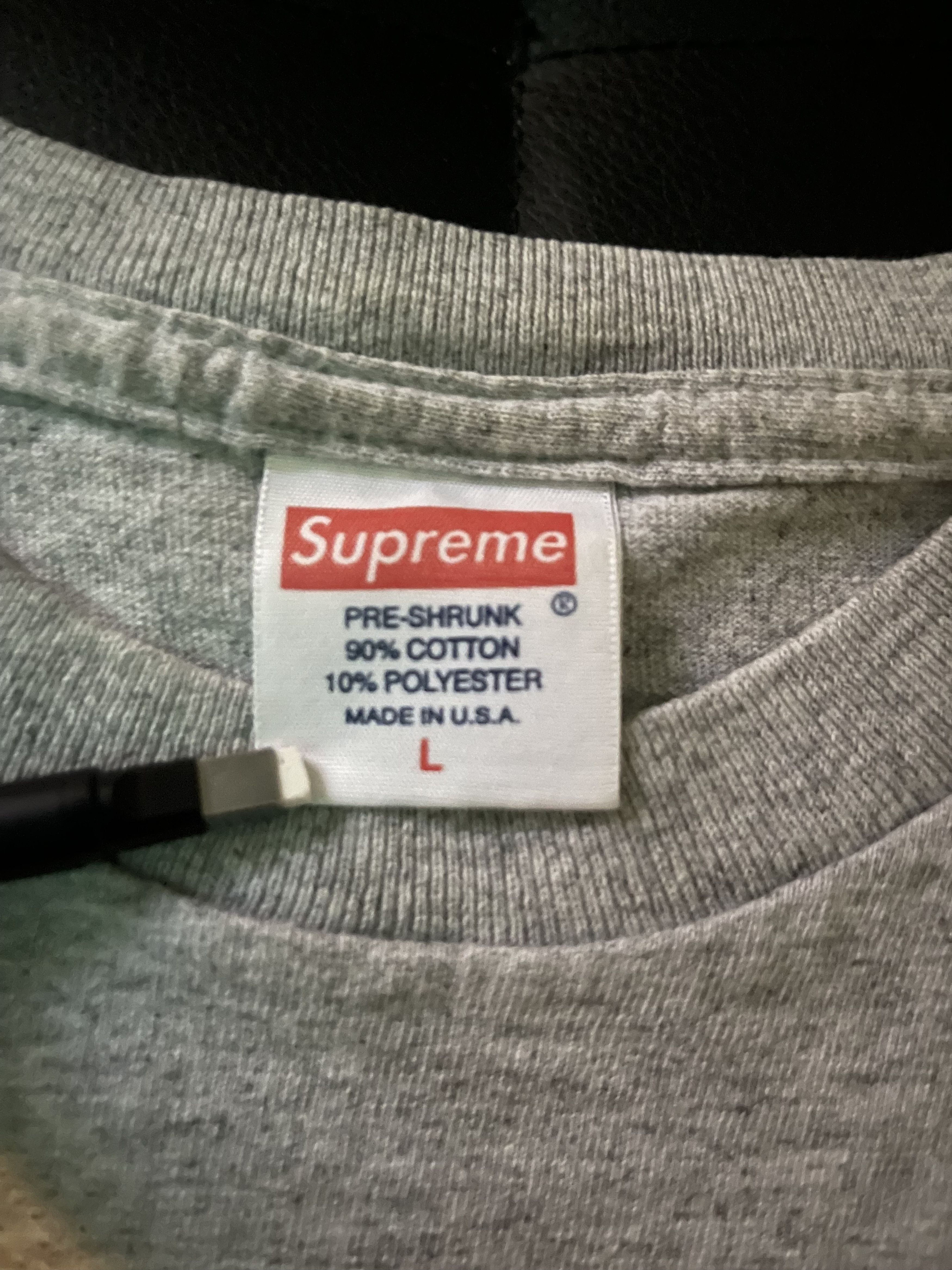 Supreme Supreme Arabic Tee Size US L / EU 52-54 / 3 - 4 Thumbnail