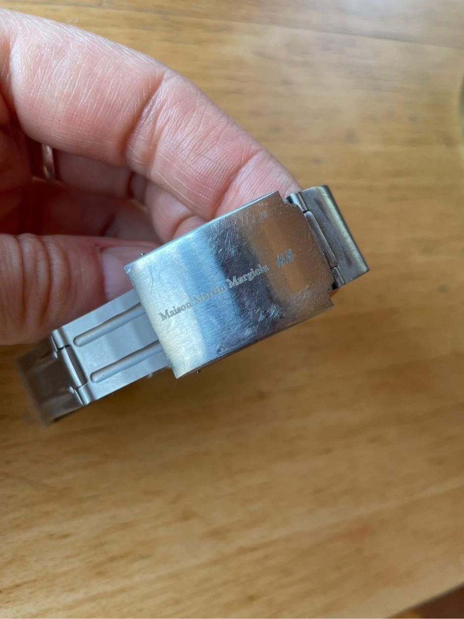 H&M × Maison Margiela Silver Watch Bracelet Size ONE SIZE - 2 Thumbnail