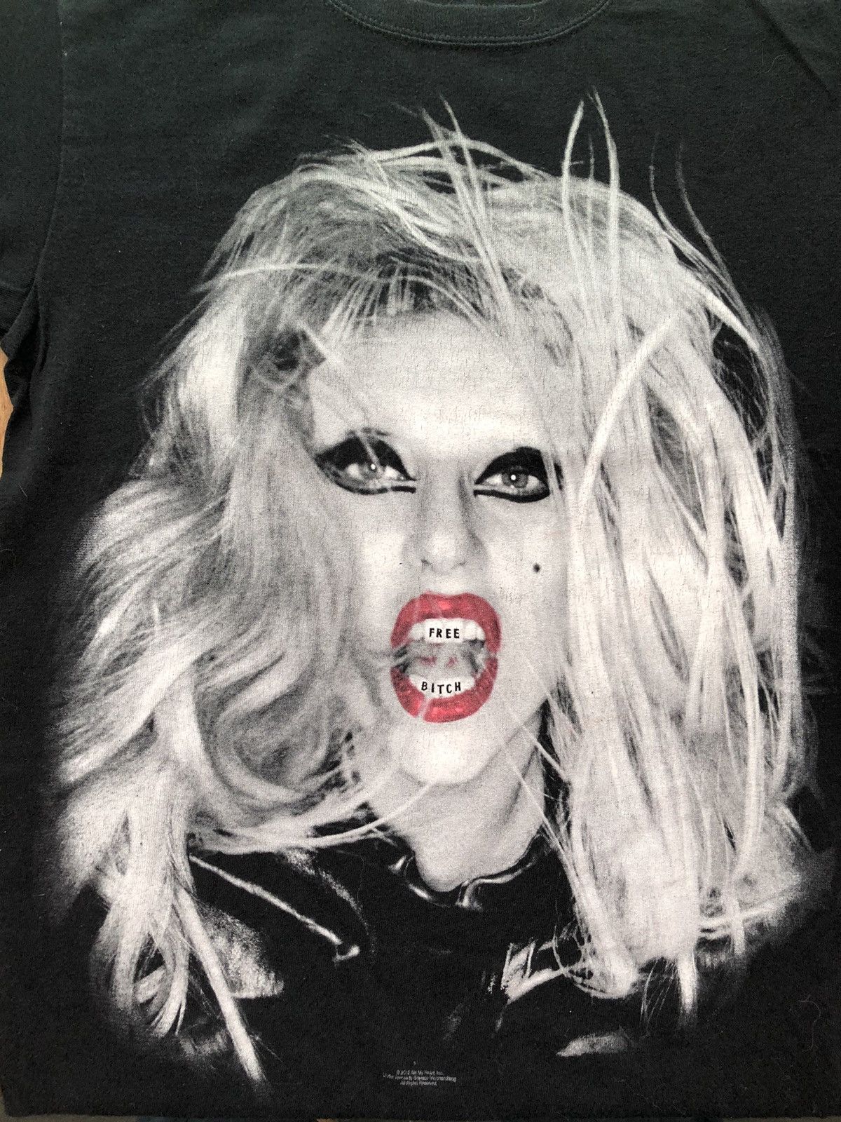 Band Tees Lady Gaga Tour Tee (The Born This Way Ball 2012) Size US S / EU 44-46 / 1 - 3 Thumbnail